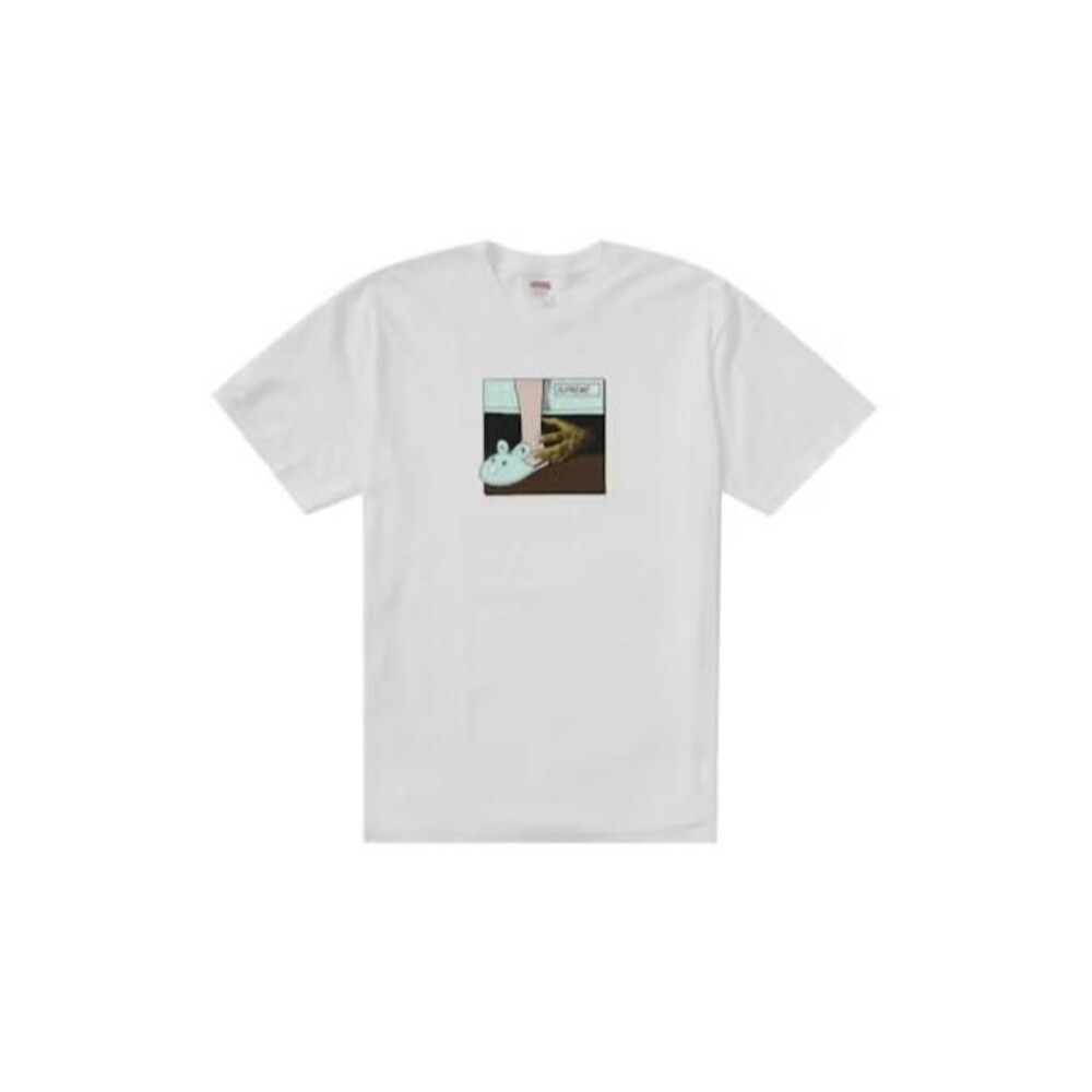 Supreme “Bed” Tee – FW21 White Size XL – Authentic